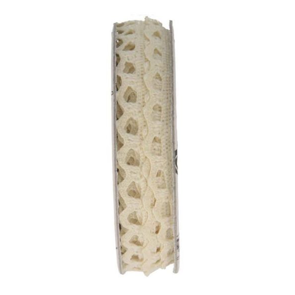 Dentelle au fuseau  Ecru - bobinette 2m