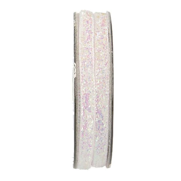 Velcro velours Blanc - bobinette 2m
