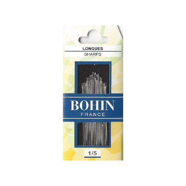 Aiguille /Coudre Longue N°1/5-Carte