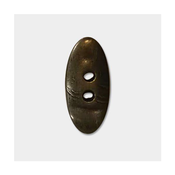 Bouton effet bronze 2 trous 50 mm 