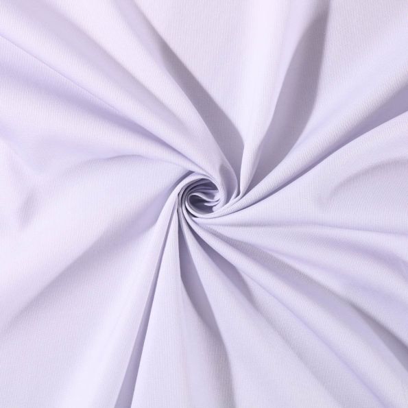 Tissu Piqué de Coton uni Parme - Par 10 cm