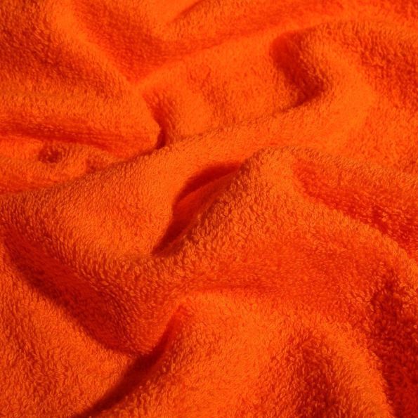 Tissu Eponge Premium 400 g/m² Orange - Par 10 cm